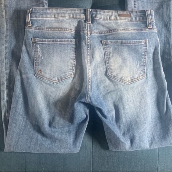 Kut from the kloth denim cropped jeans distressed size 6 - Picture 4 of 6
